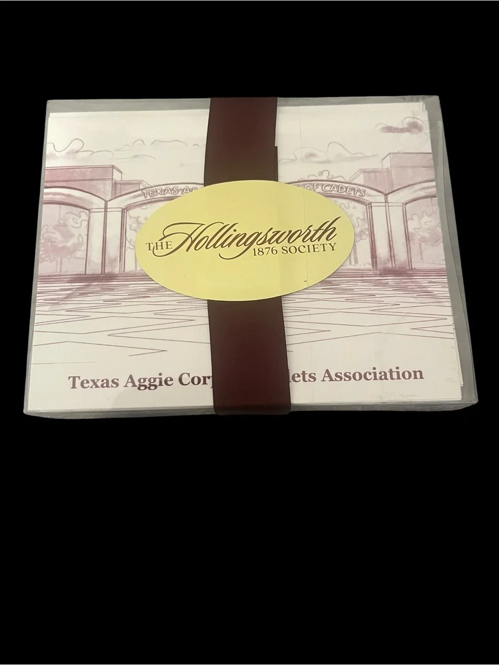 Texas Aggie Corps Cadets Association Notecards The Hollingsworth 1876 Society